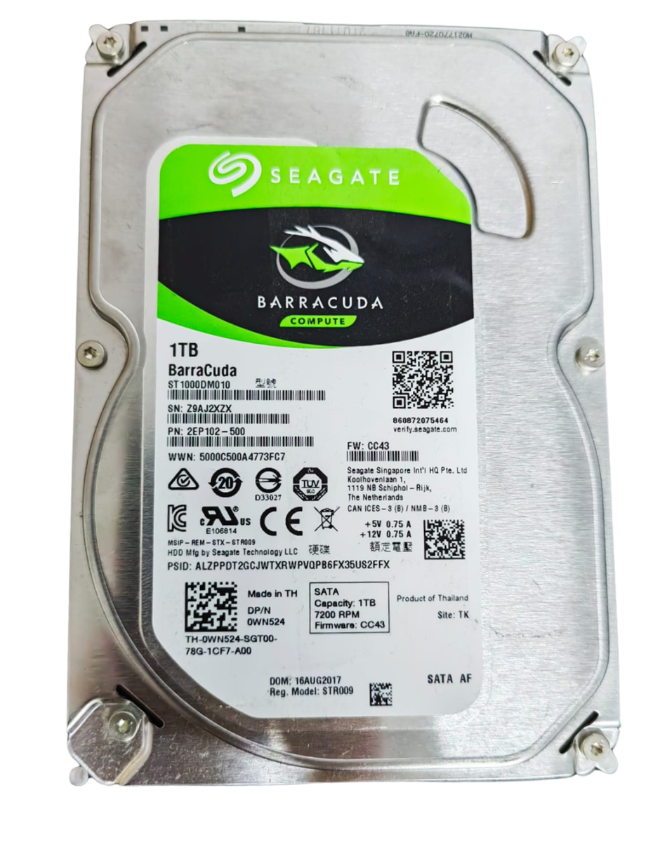Seagate 1TB 3.5` HDD