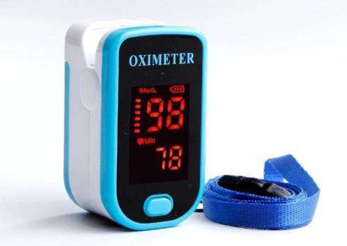 Pulse Oximeter - Oxygen Level Indication