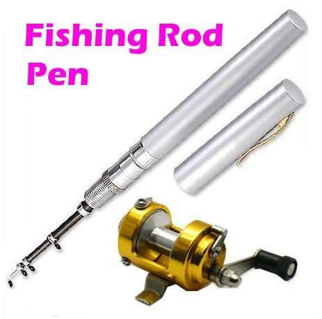 FISHING ROD IN PEN CASE