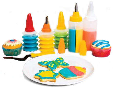 11PC CUPCAKE & COOKIE DECO SET