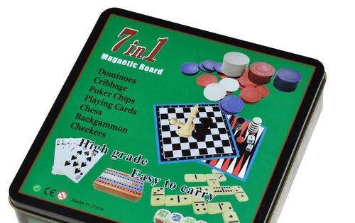 7 IN 1 MAGNETIC BOARD GAMES