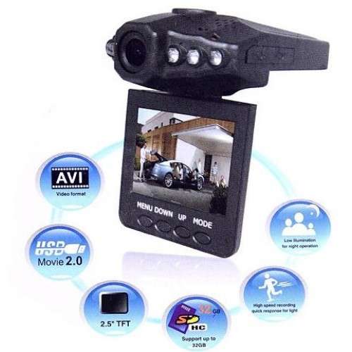 HD DVR -Portable-2.5" TFT LCD Screen-CAR CAMCORDER & CAMERA