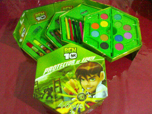 BEN 10 ART SET   HOW COOL!!!!!!
