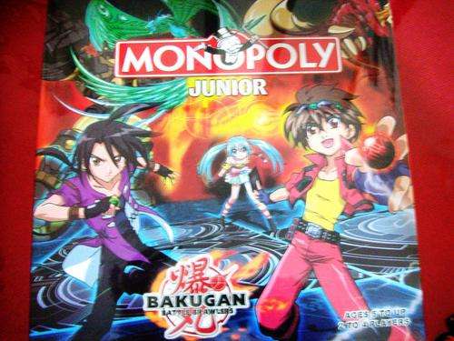 BAKUGAN MONOPOLY -----HIGH BID GET A FREE BRAWLER