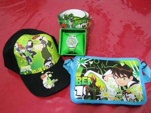 BEN 10 KIDS WATCH  CAP BAG & BELT