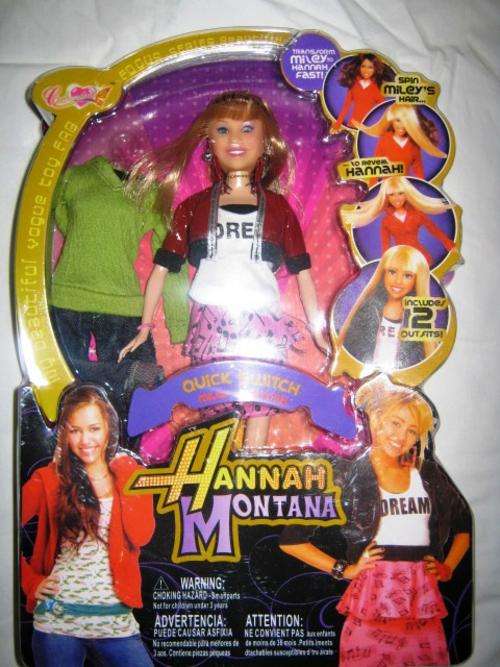 HANNAH TO MILEY     DOLL WITH ACCESORIES   ALL NEW TYPE