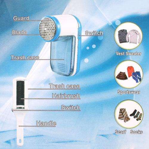 2 in 1   LINT REMOVER AND MINI ELECTROSTATIC DRIER