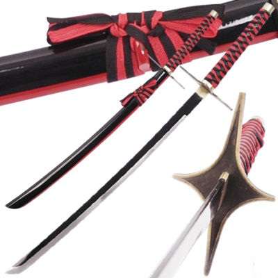 ..................SWORD OF ROSE (BLEACH)   SUPREME RED AND BLACK KATANA