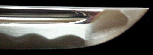BLACK BUSHIDO KATANA----FULL TANG,VERY SHARP---BLOOD GROOVE--