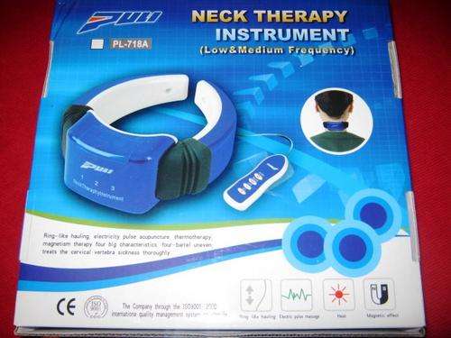 NECK THERAPY INSTRUMENT   NO VIBRATIONS  IT REALLY WORKS