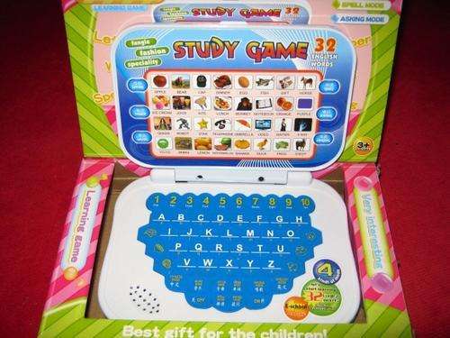 BABY LAPTOP    INTELLIGENT LEARNING GAME    AVAILABLE FOR BOYS