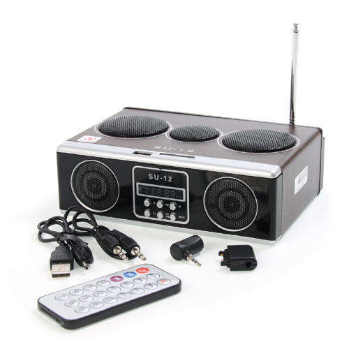 MOBILE SPEAKER      ENJOY MUSIC EVERYWHERE ANYTIME    SU-12