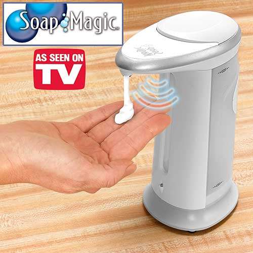 SOAP MAGIC ---------THE HANDS FREE SOAP DISPENSER