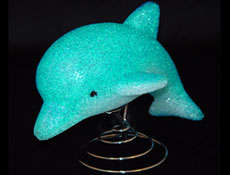 DOLPHIN BEDSIDE LAMP    for all the DOLPHIN LOVERS OUT THERE
