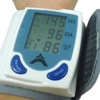 Automatic Wrist Watch BLOOD PRESSURE MONITOR