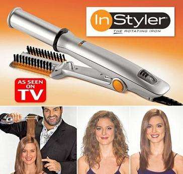 IN STYLER=== THE ROTATING HAIR IRON