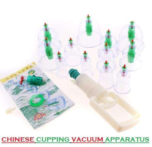 CHINESE CUPPING THERAPY --- PULL VACUUM APPARATUS