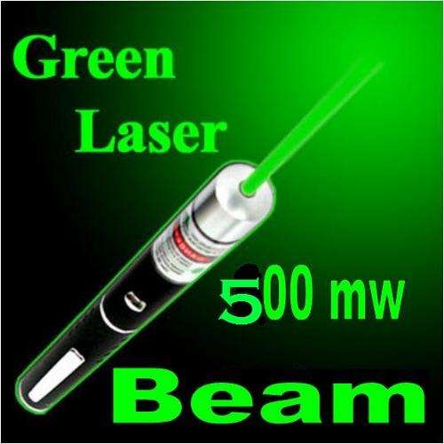 LASER POINTER ---- POWERFUL 500MW GREEN POINTER
