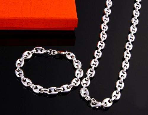 925 Necklace and Bracelet Set