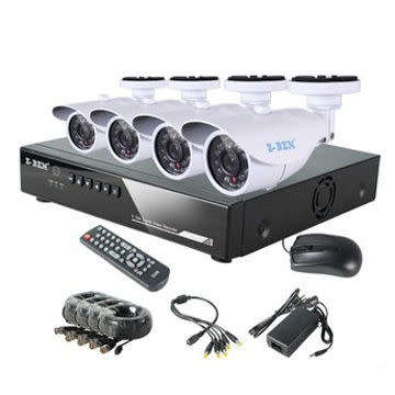 4 CHANNEL AHD CCTV KIT / BULLET CAMERAS / HDMI / NIGHT VISION / PHONE VIEW WORLDWIDE