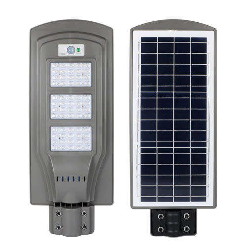 60W SOLAR STREET LAMP / LED SOLAR LIGHT / MOTION SENSOR / IP65 WATERPROOF / HOME OR BUSINESS