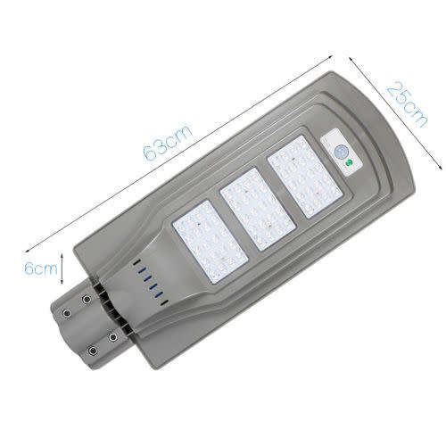 60W SOLAR STREET LAMP / LED SOLAR LIGHT / MOTION SENSOR / IP65 WATERPROOF / HOME OR BUSINESS