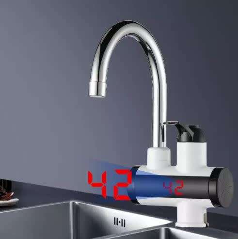 INSTANT HOT WATER FAUCET / TANKLESS / 3000W / HEATING 30 TO 60 DEGREES CELSIUS