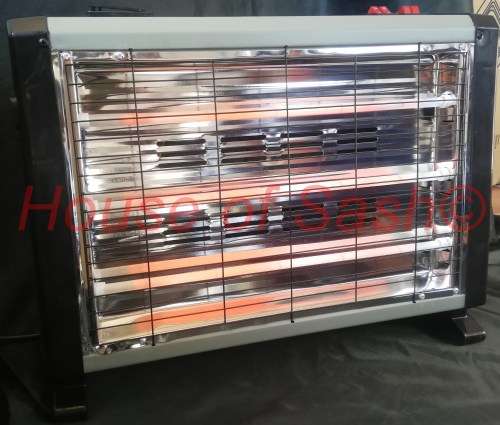DIGIMARK 3 BAR HEATER / 1500W / BUILT IN FAN and HUMIDIFIER / TIP-OVER PROTECTION