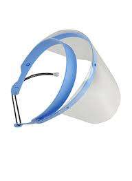 PROTECTIVE FACE SHIELD / 400 MICRONS PET / ELASTICATED BACK FOR ADJUSTMENT