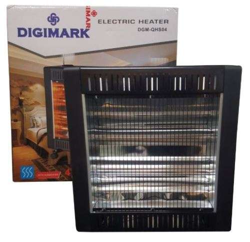 LARGE 2000W DIGIMARK 4 BAR HEATER / HUMIDIFIER / 3 HEATING LEVELS / TROLLEY WHEELS / TIP OVER SWITCH