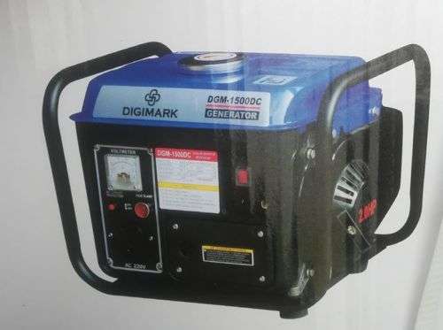 DIGIMARK PETROL GENERATOR   DGM-1500DC   RECOIL MANUAL START