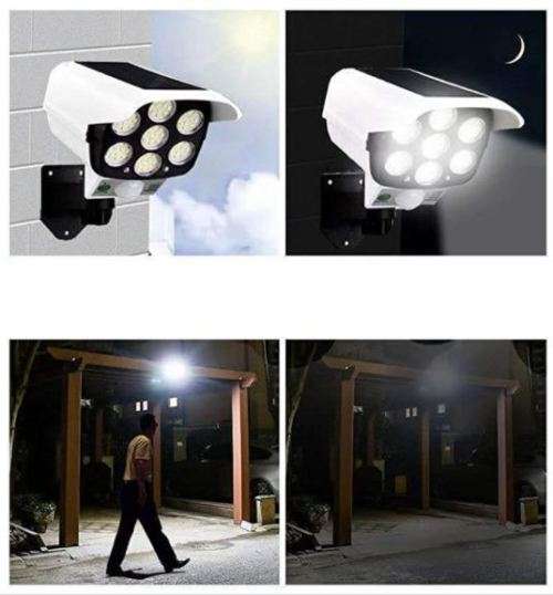 INDUCTION SOLAR SECURITY LIGHTS, 3 MODES, REMOTE CONTROL, 77 LED