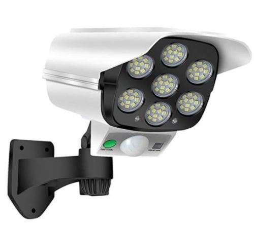 INDUCTION SOLAR SECURITY LIGHTS, 3 MODES, REMOTE CONTROL, 77 LED