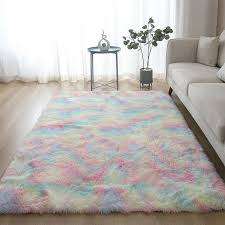 150 x 200cm Plush Fluffy Carpet, Shaggy and Foldable Rugs