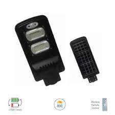 100W SOLAR STREET LAMP, MOTION SENSOR,  IP65 WATERPROOF,  REMOTE, 3 MODE SETTING