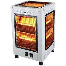 2000W 10 BAR HEATER / 5 HEAT SETTINGS / 5 SIDES / TROLLEY WHEELS / TIP OVER SWITCH