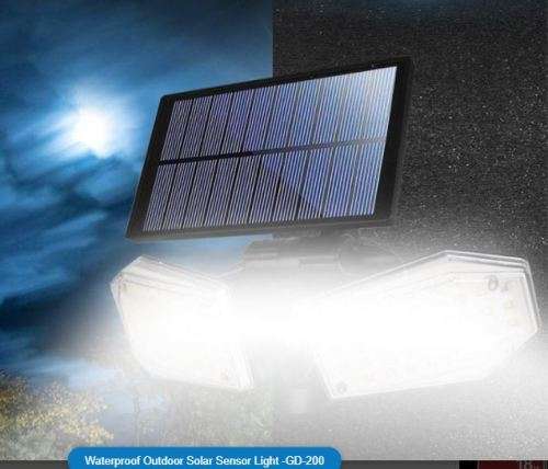 Waterproof Outdoor Solar Sensor Light -GD-200