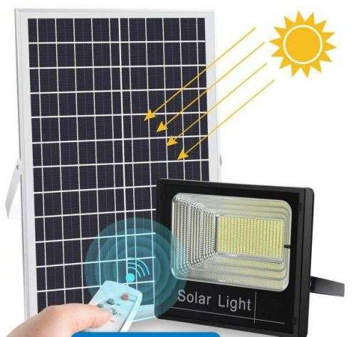40W SOLAR FLOODLIGHT LIGHT