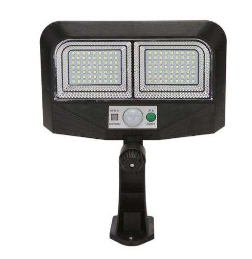 SOLAR FLOOD LIGHTS / REMOTE CONTROL / 3 SETTINGS / WEATHERPROOF