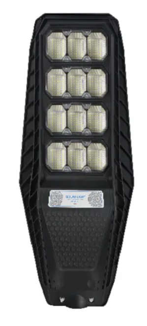 200W SOLAR STREET LIGHT / REMOTE CONTROL  / MOTION SENSOR / IP65 WEATHERPROOF / POLE INCLUDED