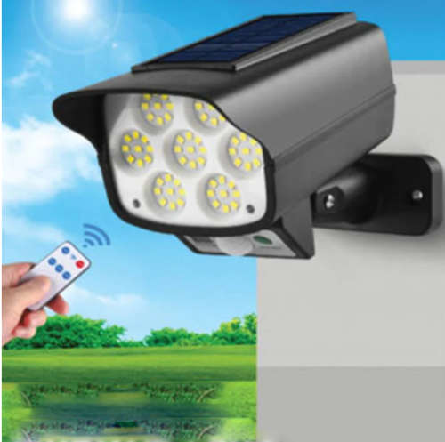 63 COB SOLAR LIGHT / REMOTE / MOTION SENSOR / IP66 WEATHER PROOF
