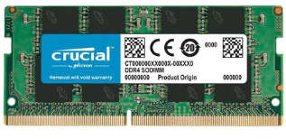 CRUCIAL 16GB RAM MTA16ATF2G64HZ-2G6E1 2RX8 PC4-2666V-SE1-11