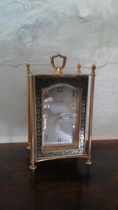 Seiko clock - Vintage 20 cm high
