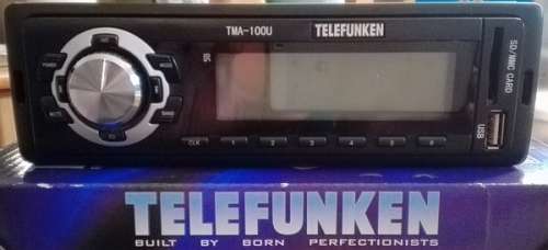 Telefunken TMA-100U FM Radio/USB/SD/ Car Radio