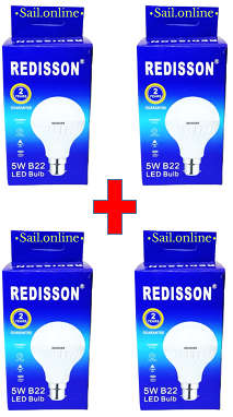 COMBO DEAL 4X Redisson 5W LED Globes