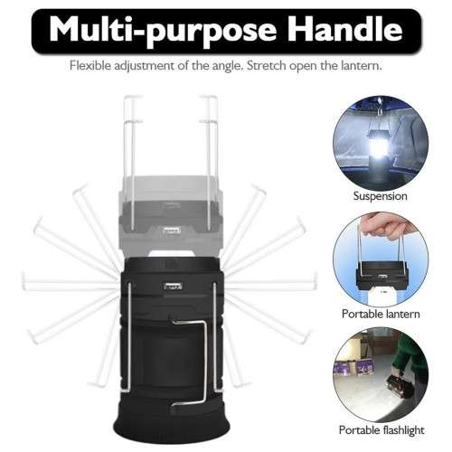 New Modern LED Camping Lantern Rechargeable with USB Output