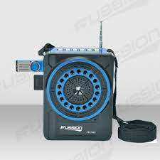 New Portable Mp3 Radio Speaker with LED Torch Light