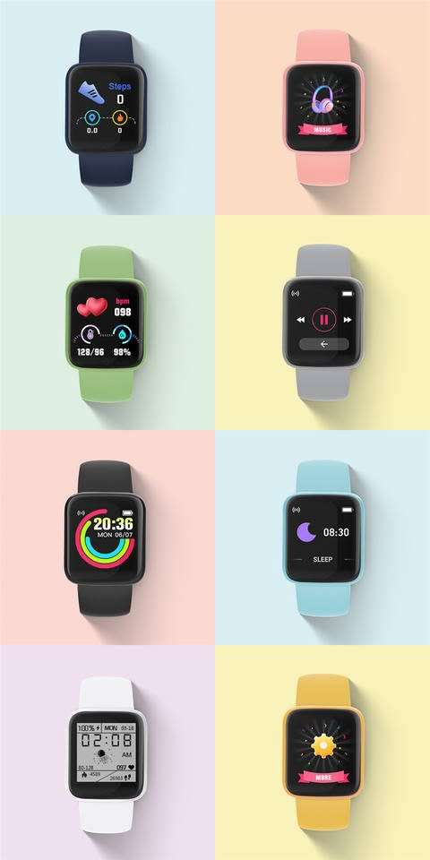 New Multi-function Smart Fitness Watch