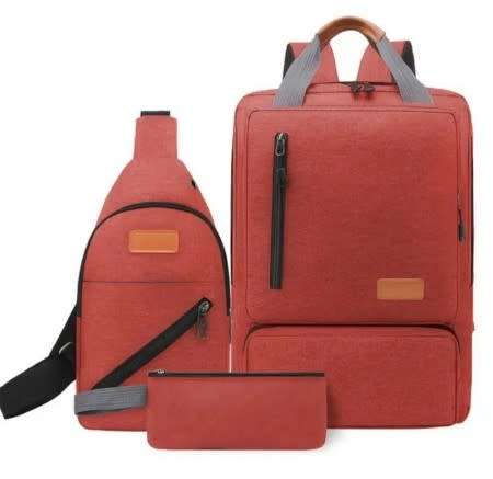 Brand New 3 in 1 Backpack + Crossbody + Cosmetic bag! Limited!