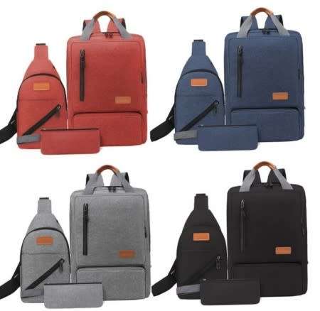 Brand New 3 in 1 Backpack + Crossbody + Cosmetic bag! Limited!